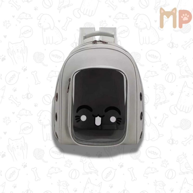 Mochila de Transporte com Visor Transparente – Conforto e Segurança para Seu Pet em Movimento