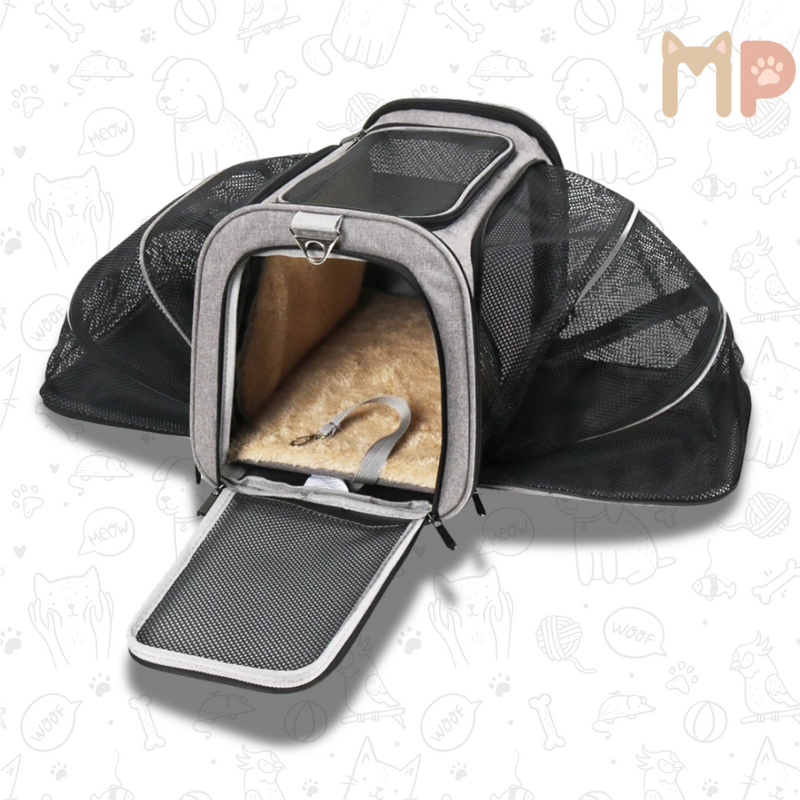 Bolsa de Transporte Expansível para Pet – Transporte com Conforto