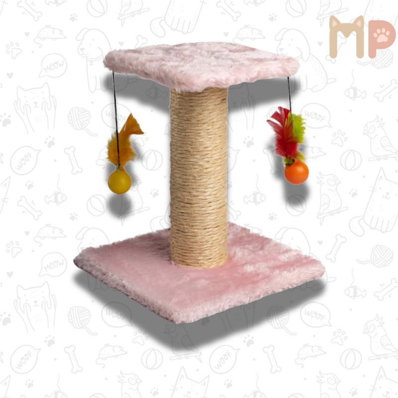 Torre Compacta para Gatos – Brinca & Arranha