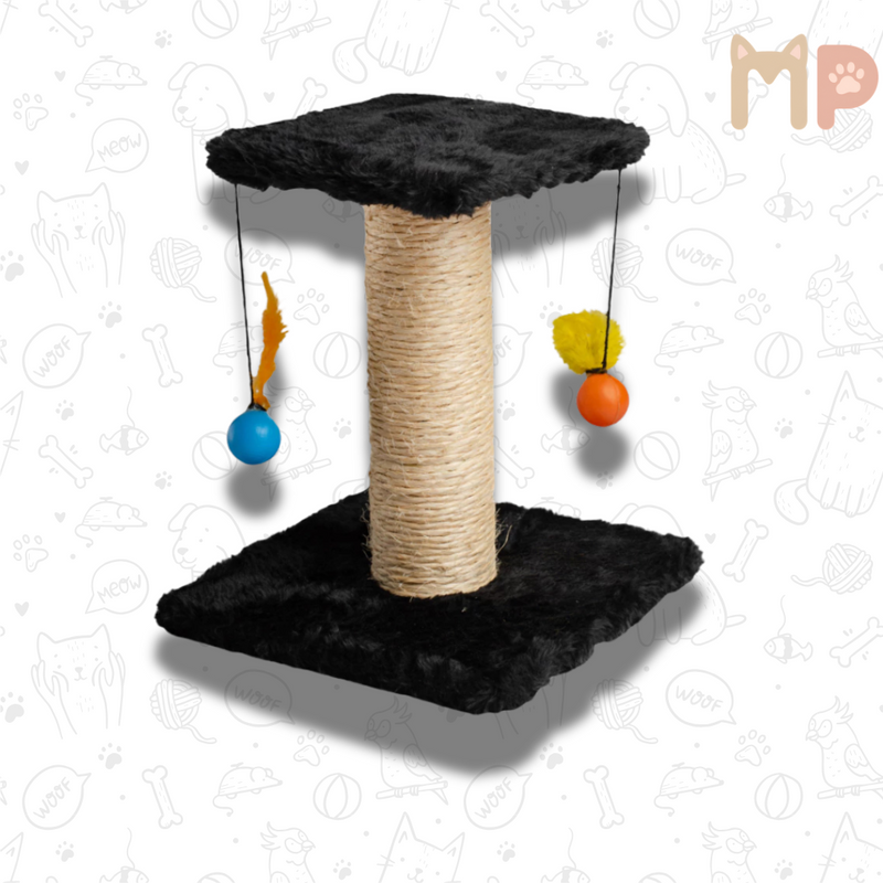 Torre Compacta para Gatos – Brinca & Arranha