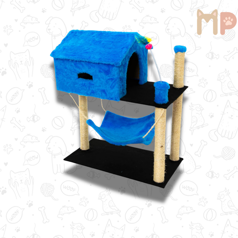 Casinha com Arranhador – Conforto, diversão e proteção para o seu gato