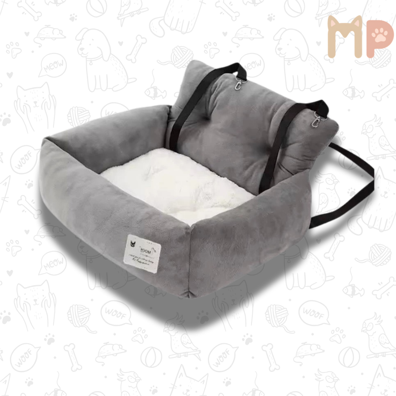 Cadeirinha Caminha Cinza 2 em 1 – Conforto em Casa ou no Carro