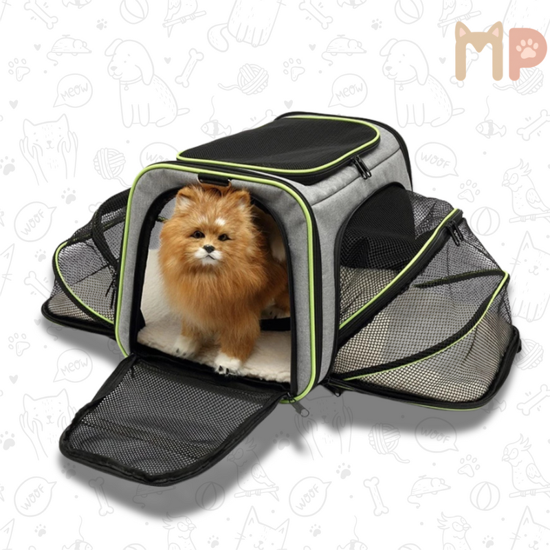 Bolsa de Transporte Expansível para Pet – Transporte com Conforto